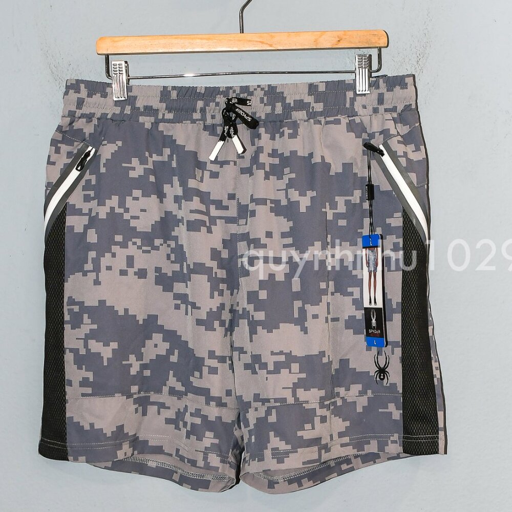 Spyder Active Men’s Woven Short gray - Picture 2 of 9